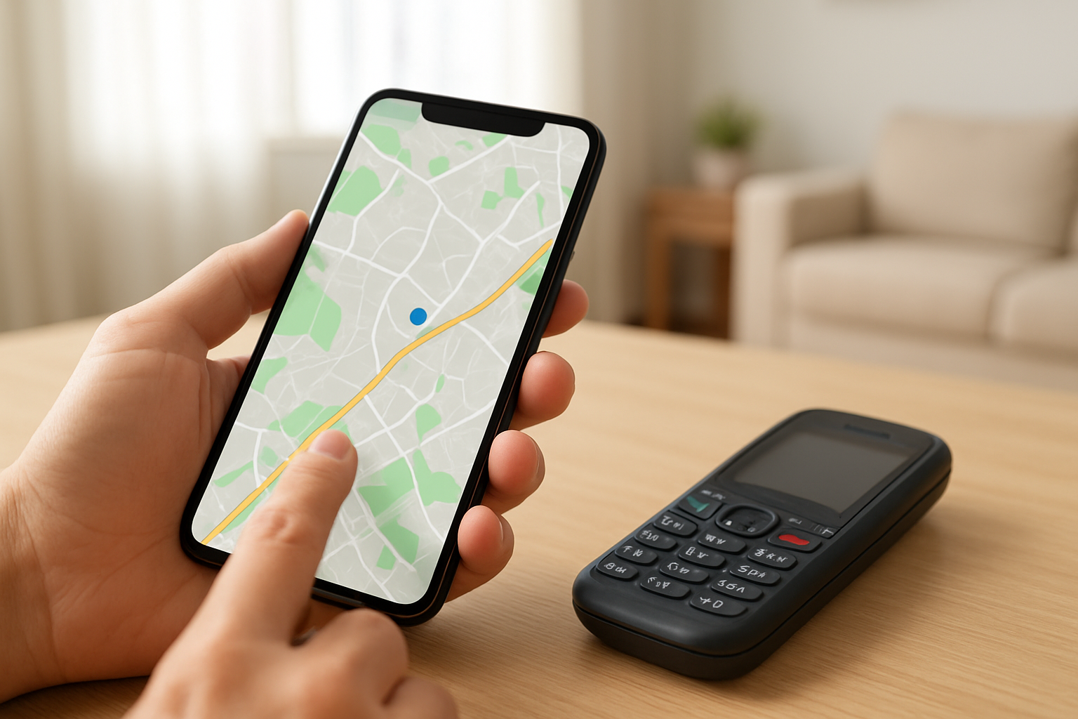 Differenze d’uso tra smartphone touch e cellulare con tasti