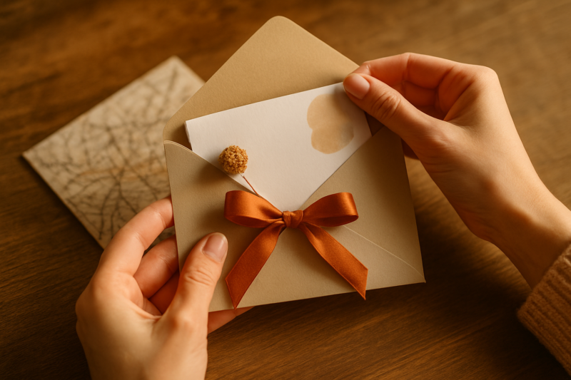 Confezione creativa per regalare un’esperienza di compleanno