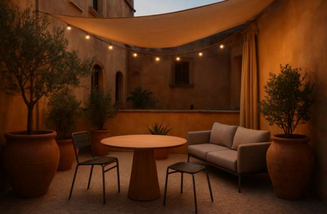Come arredare un terrazzo: idee, misure e soluzioni pratiche