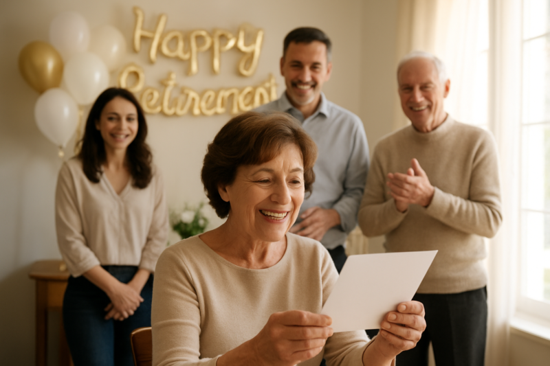 Auguri a un pensionato: frasi, messaggi e idee per celebrare la pensione