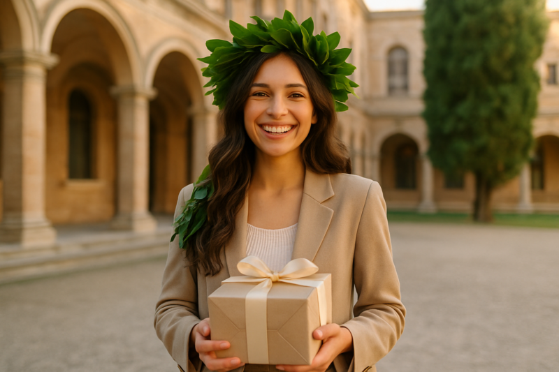 Cosa si regala a una laureata: idee utili, originali e personali