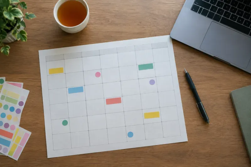 Calendario editoriale: come pianificare contenuti sostenibili